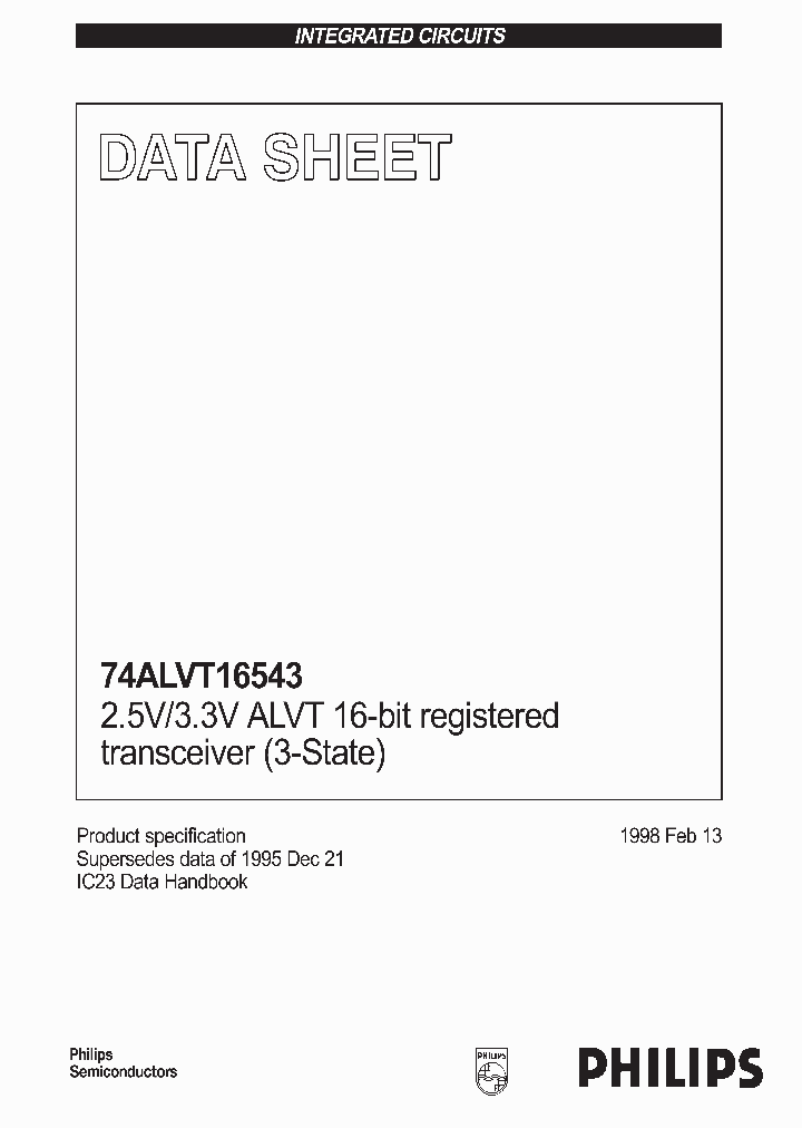 74ALVT16543_292063.PDF Datasheet