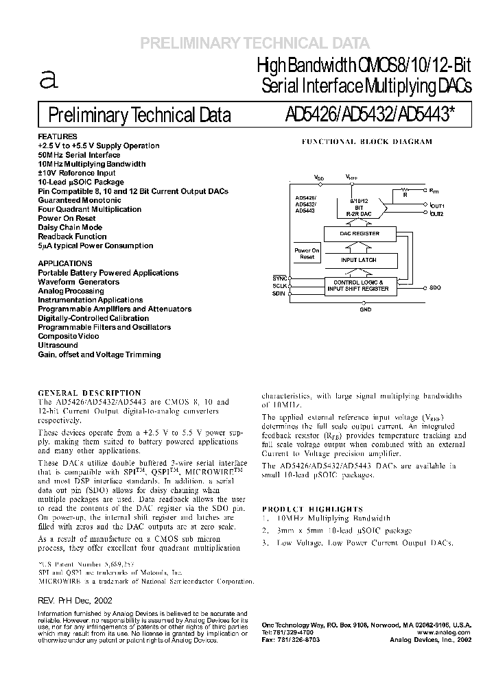 AD5443_255977.PDF Datasheet