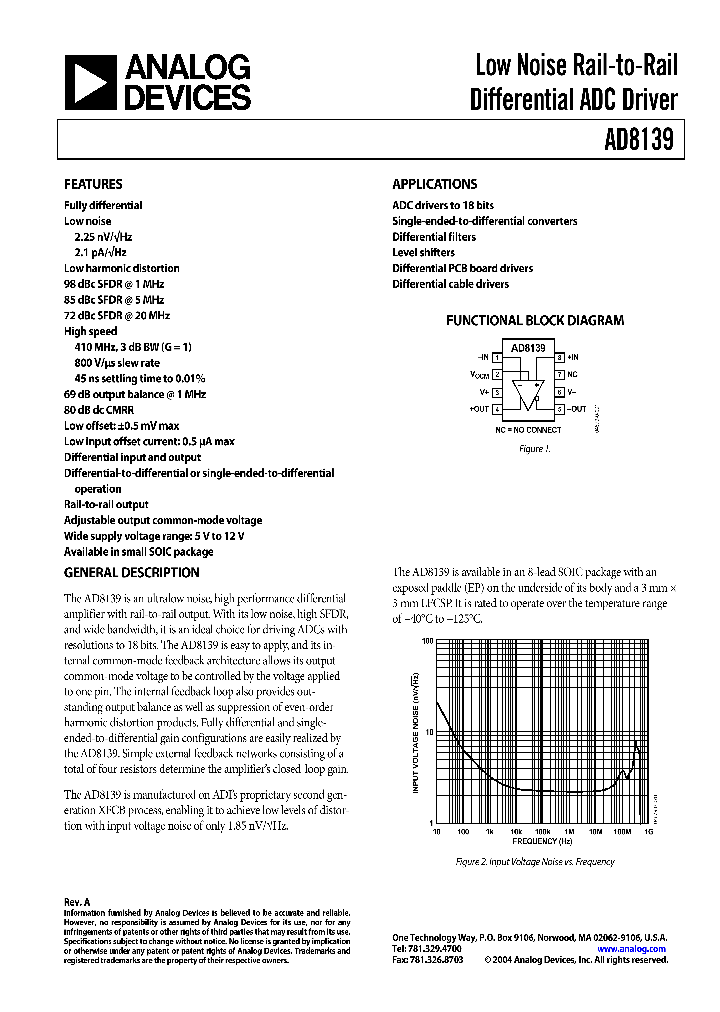 AD8139_278384.PDF Datasheet