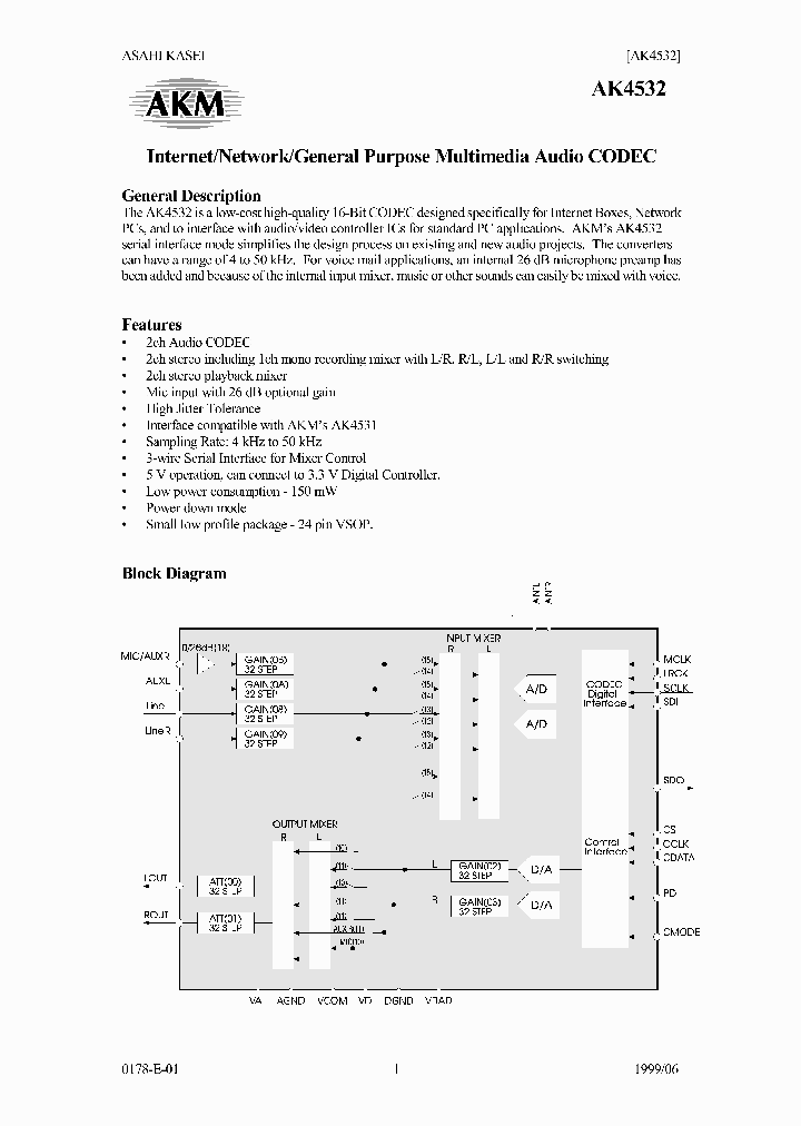 AK4532_21525.PDF Datasheet