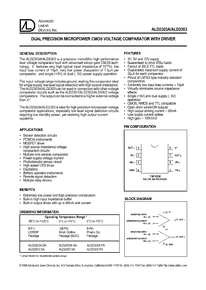 ALD2303APA_259901.PDF Datasheet