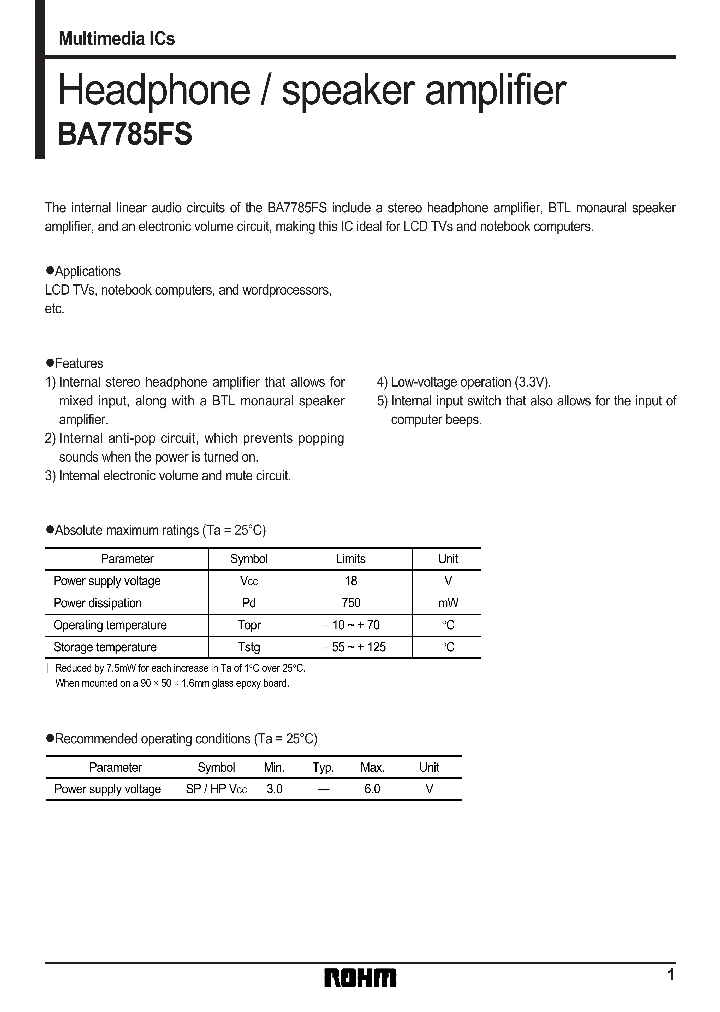 BA7785FS_257643.PDF Datasheet