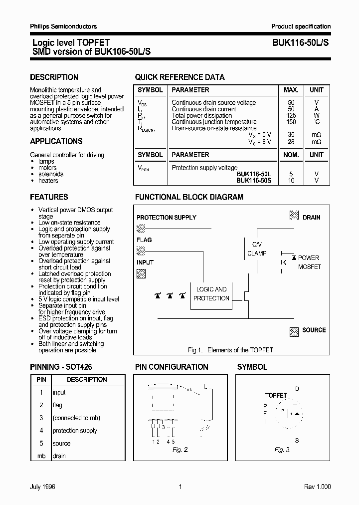 BUK116-50S_299362.PDF Datasheet