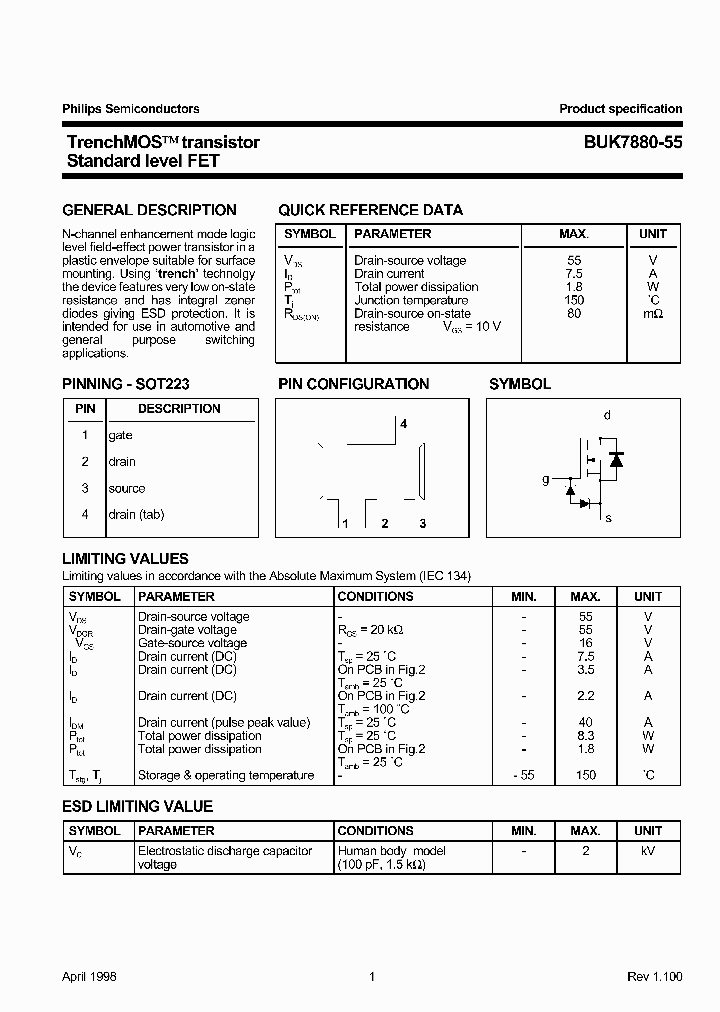 BUK7880-55_288271.PDF Datasheet