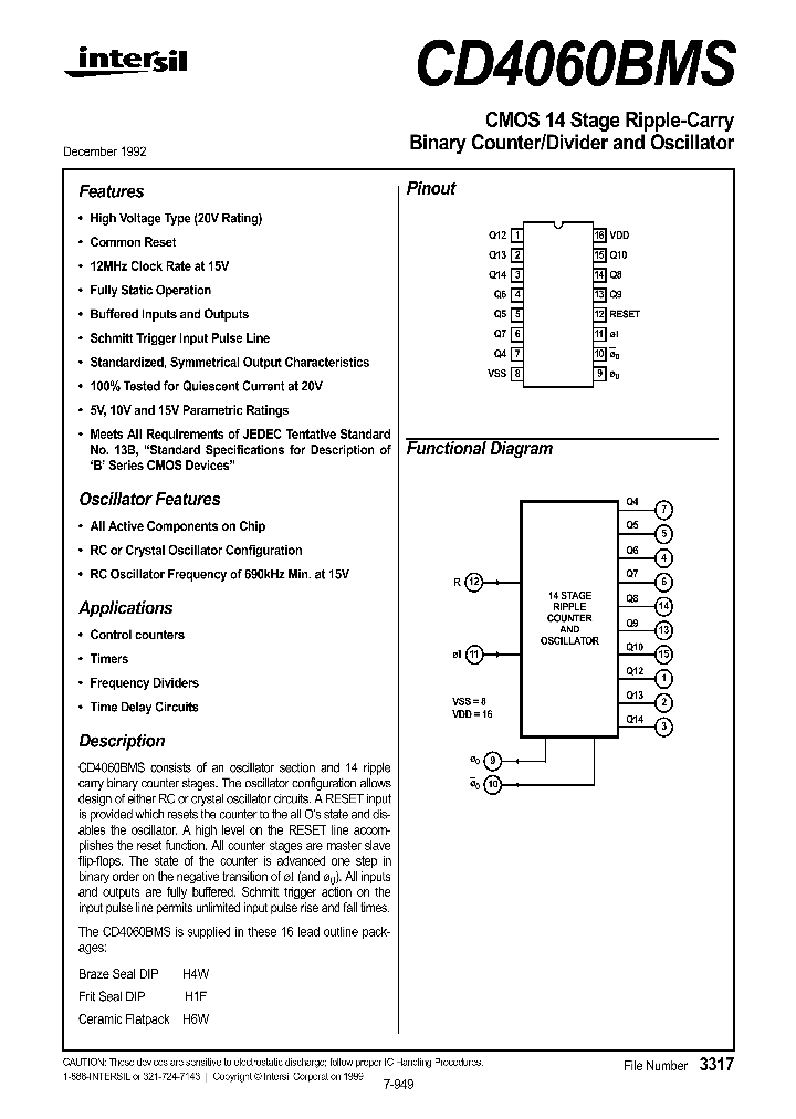 CD4060BMS_11099.PDF Datasheet