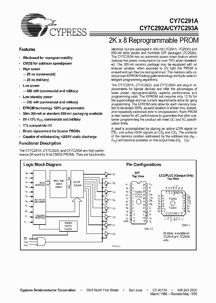 CY7C293A_233249.PDF Datasheet