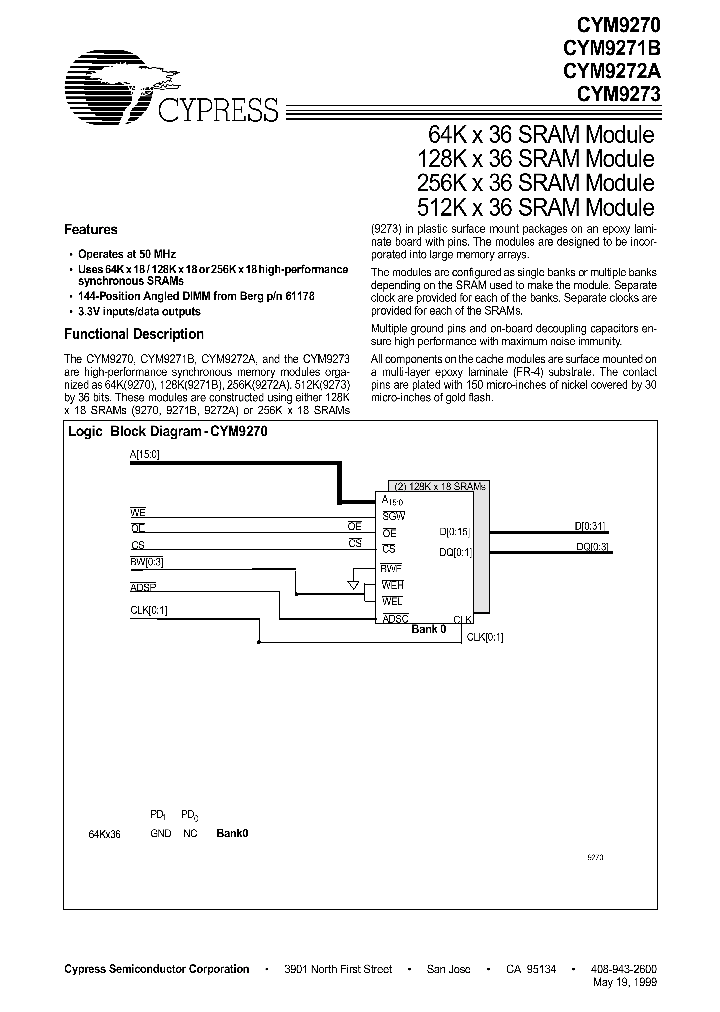 CYM9270_291679.PDF Datasheet