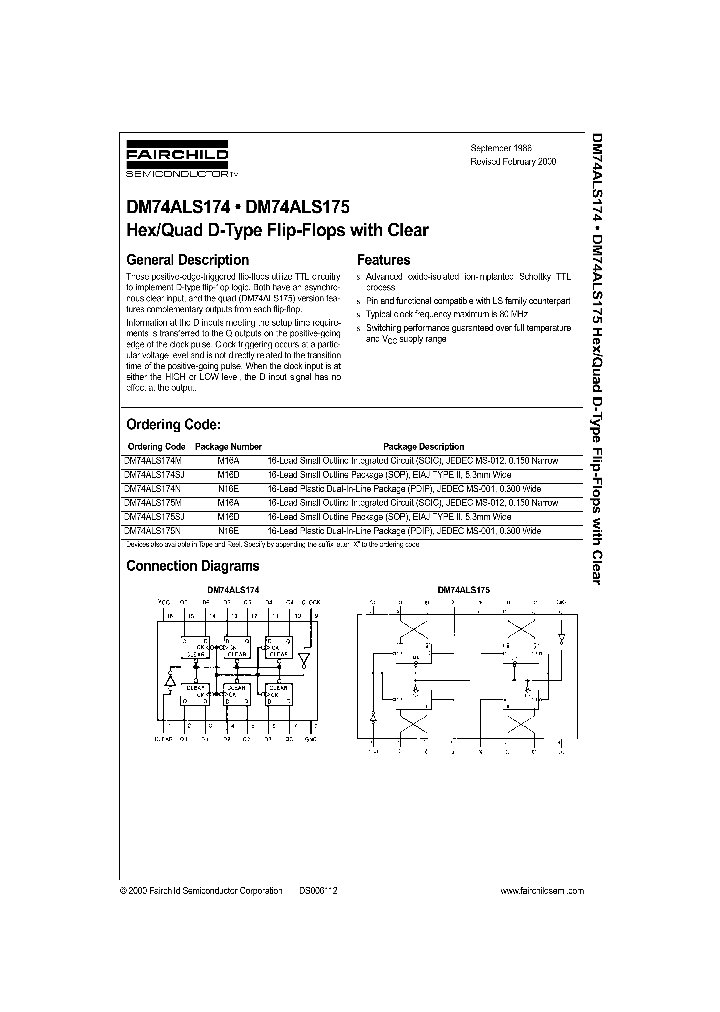 DM74ALS174_297460.PDF Datasheet