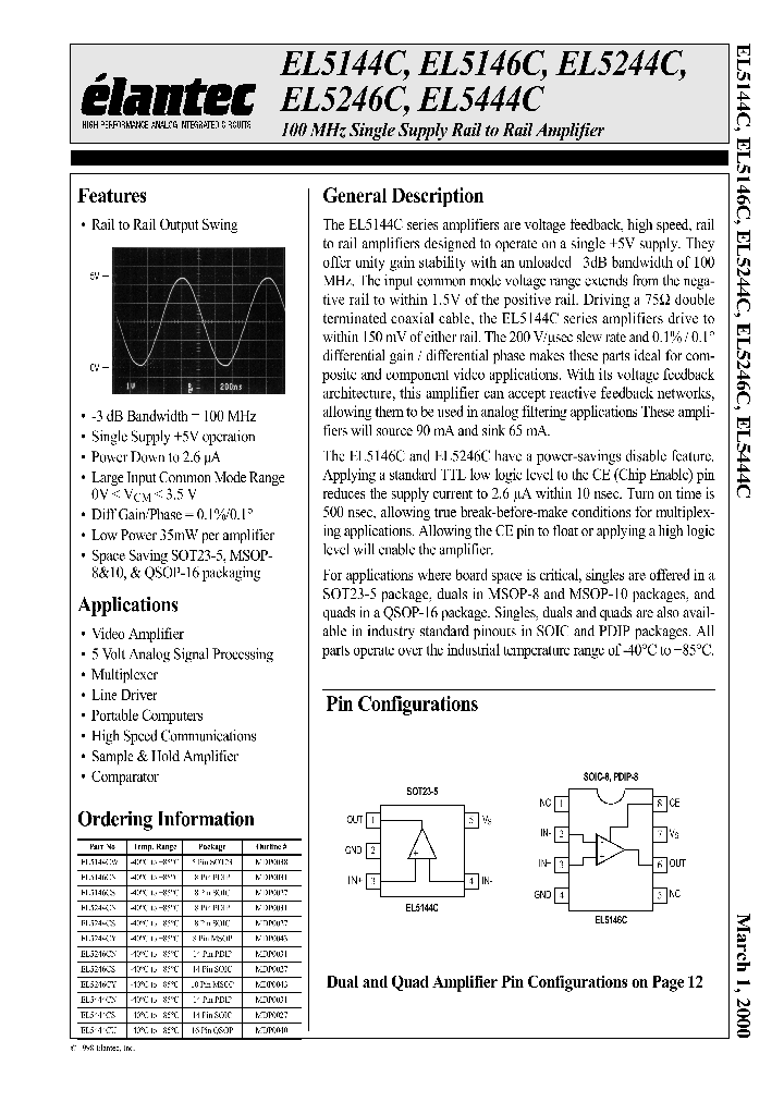 EL5244CN_118496.PDF Datasheet