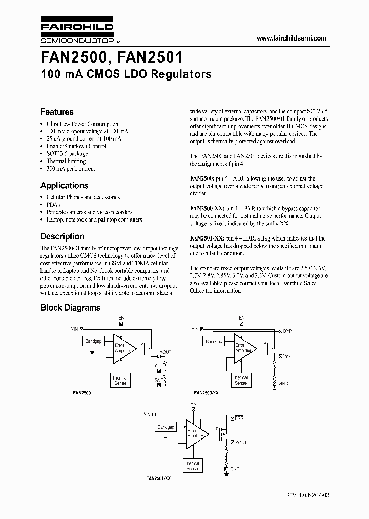 FAN2500_261321.PDF Datasheet