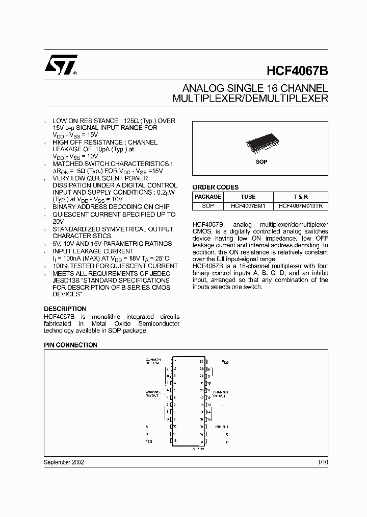 HCF4067_279103.PDF Datasheet
