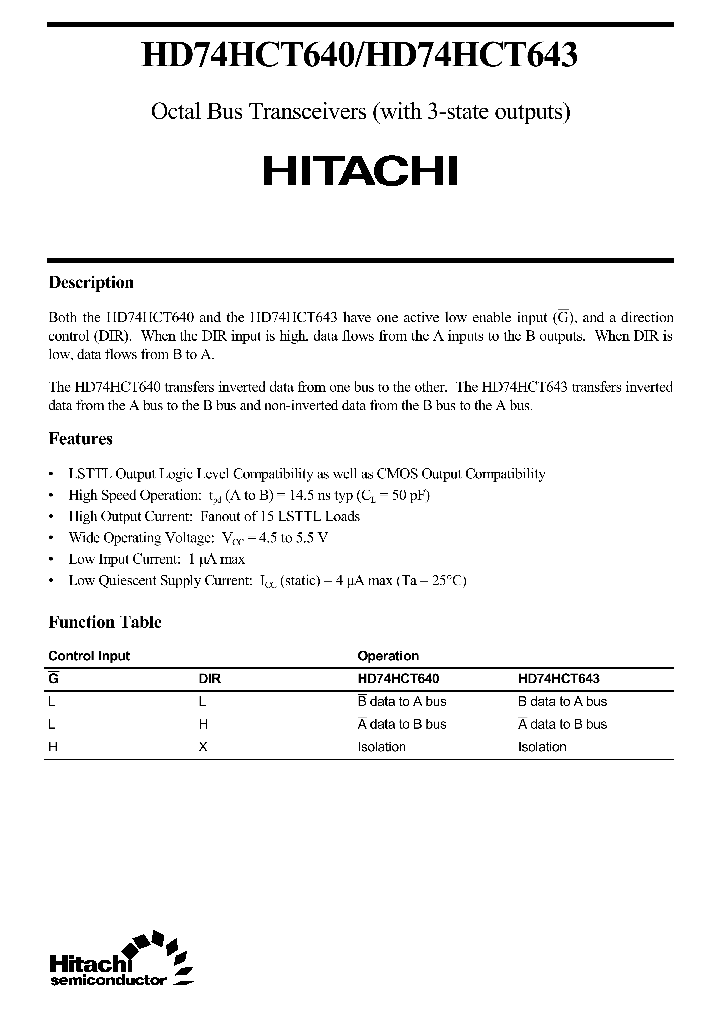 HD74HCT640_242978.PDF Datasheet