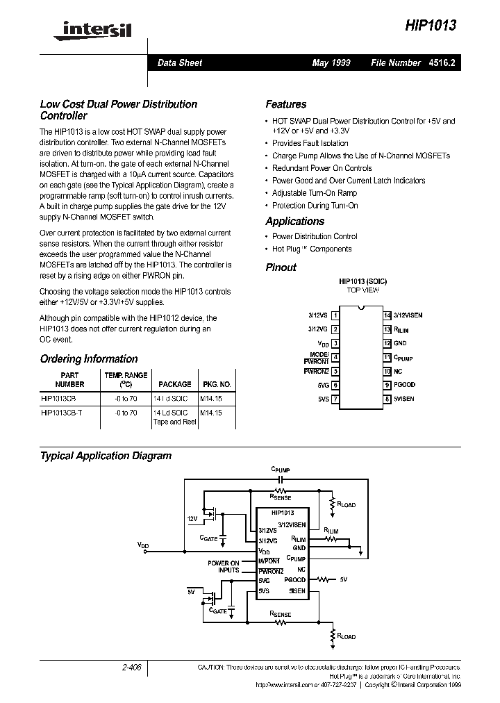 HIP1013_114763.PDF Datasheet