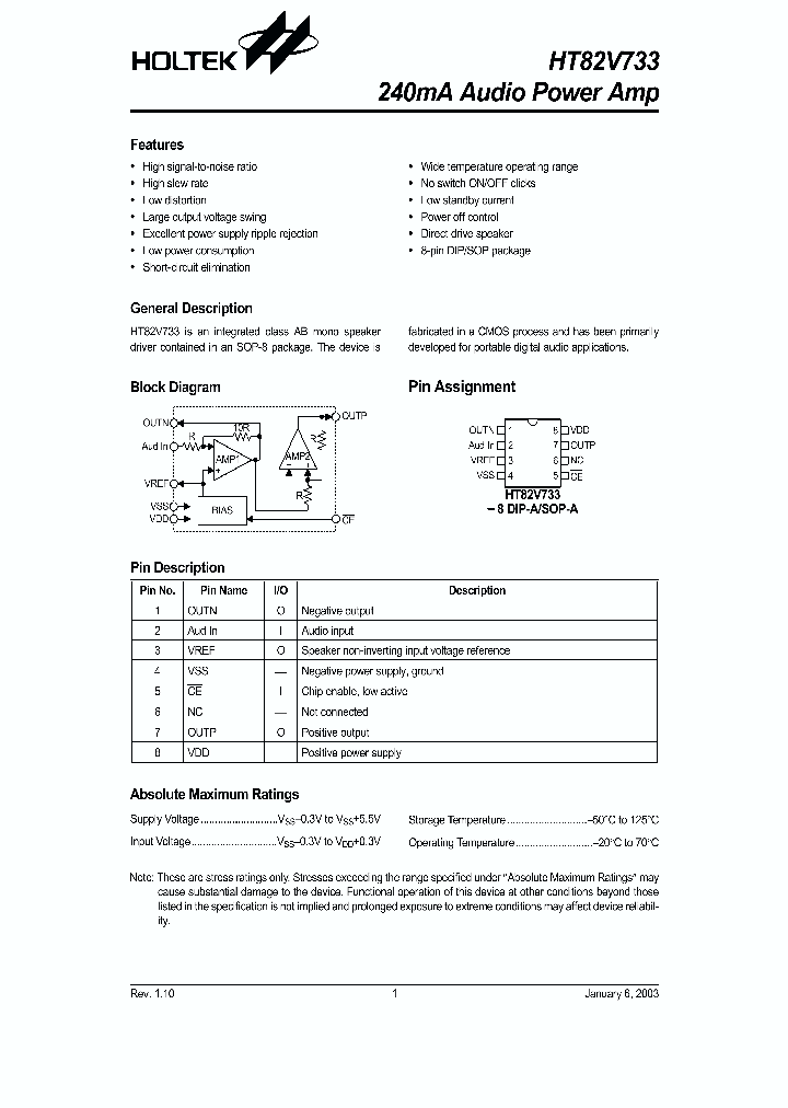 HT82V733_253923.PDF Datasheet