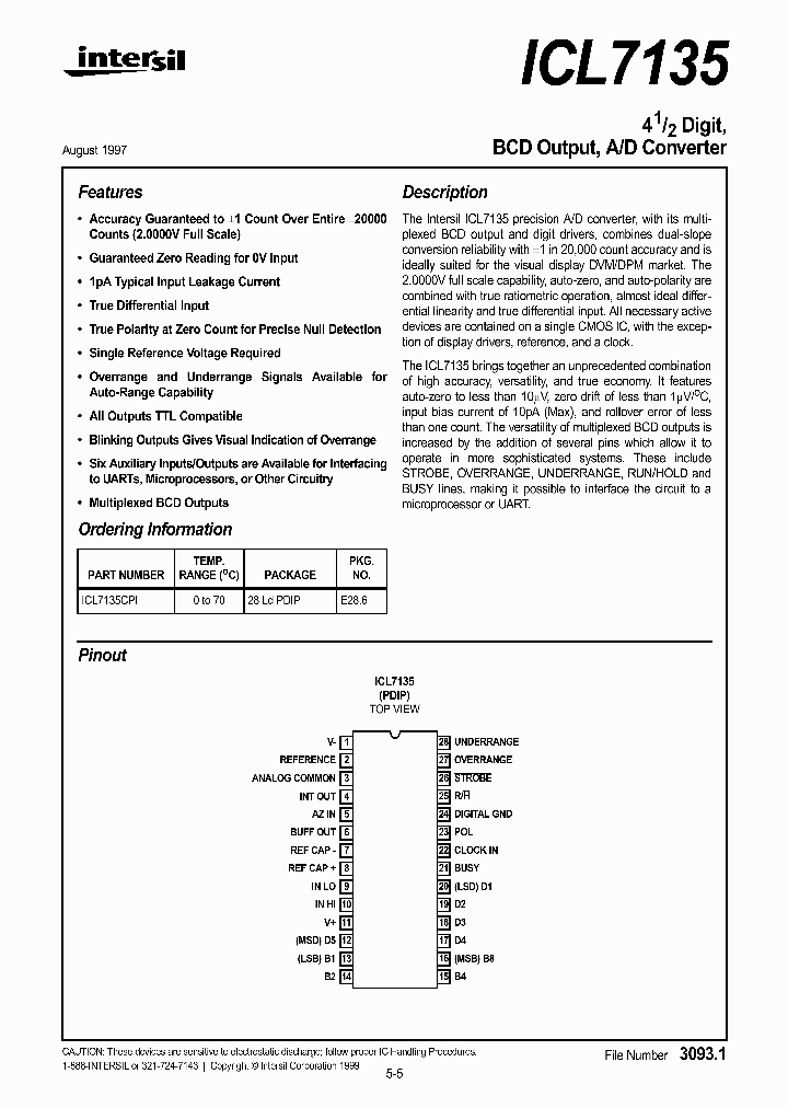 ICL7135_255904.PDF Datasheet