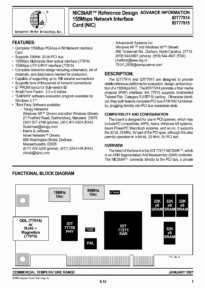 IDT77915_302439.PDF Datasheet