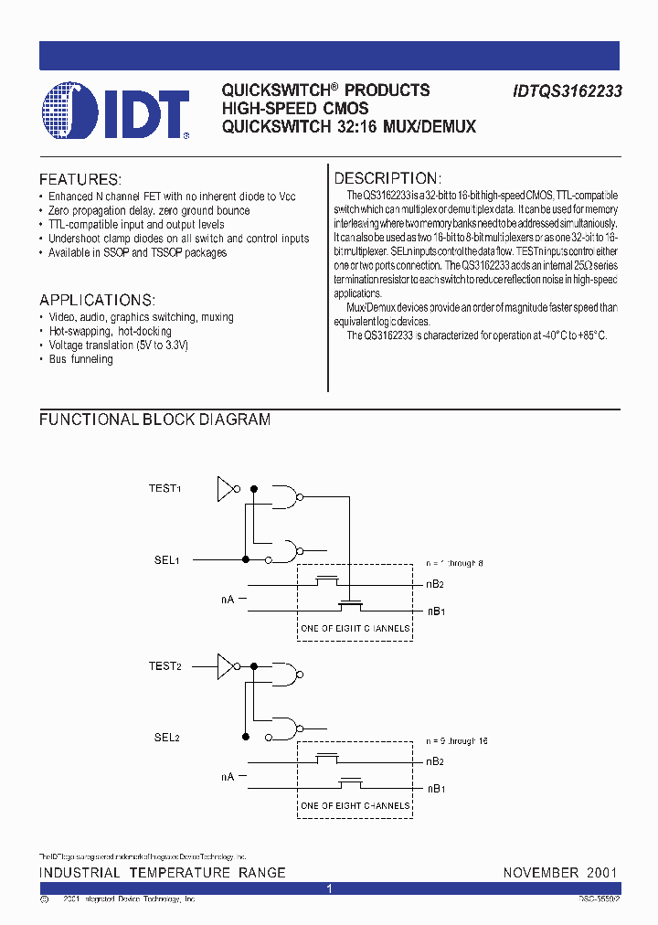 IDTQS3162233_295576.PDF Datasheet