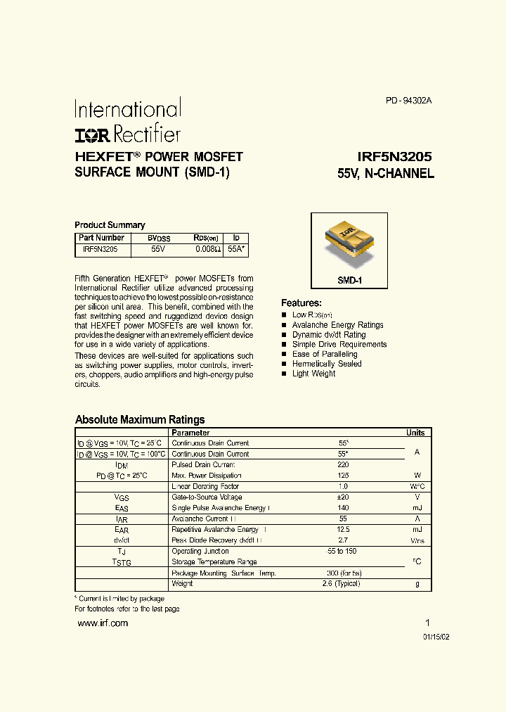 IRF5N3205_280834.PDF Datasheet