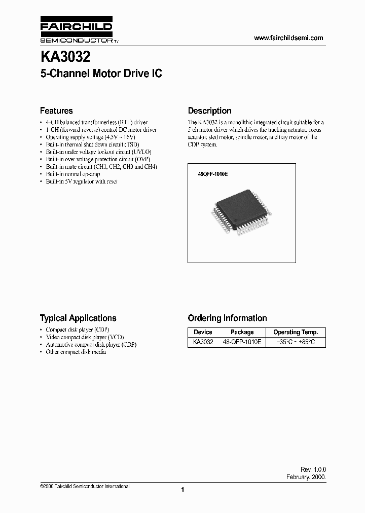 KA3032_301553.PDF Datasheet