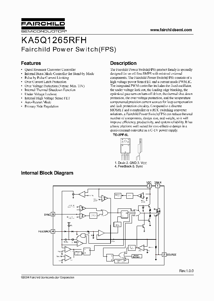 KA5Q1265RF_283076.PDF Datasheet