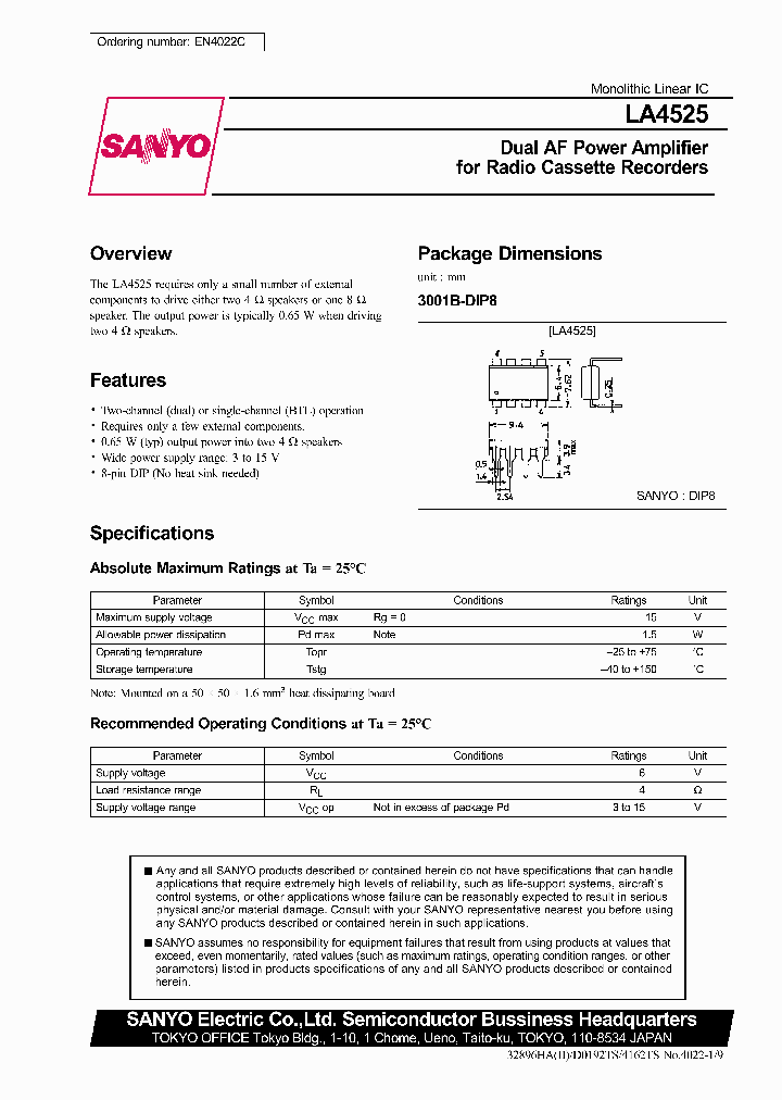 LA4525_292115.PDF Datasheet