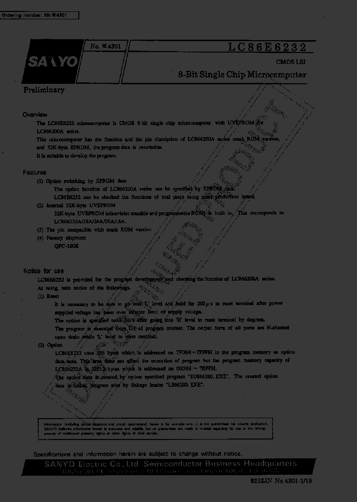 LC86E6232_299850.PDF Datasheet