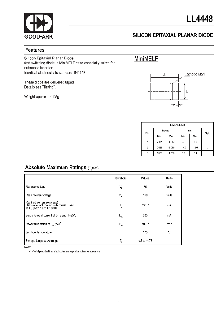 LL4448_258874.PDF Datasheet