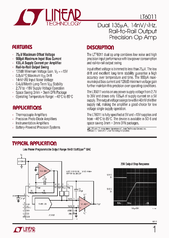 LT6011_294849.PDF Datasheet