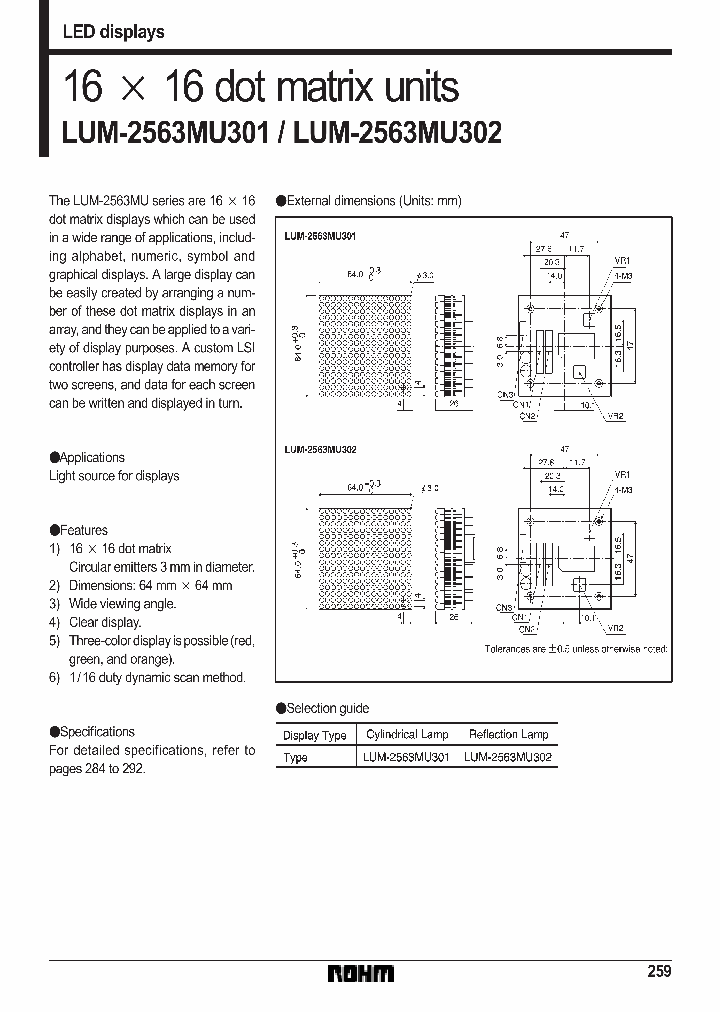 LUM2563MU302_258307.PDF Datasheet