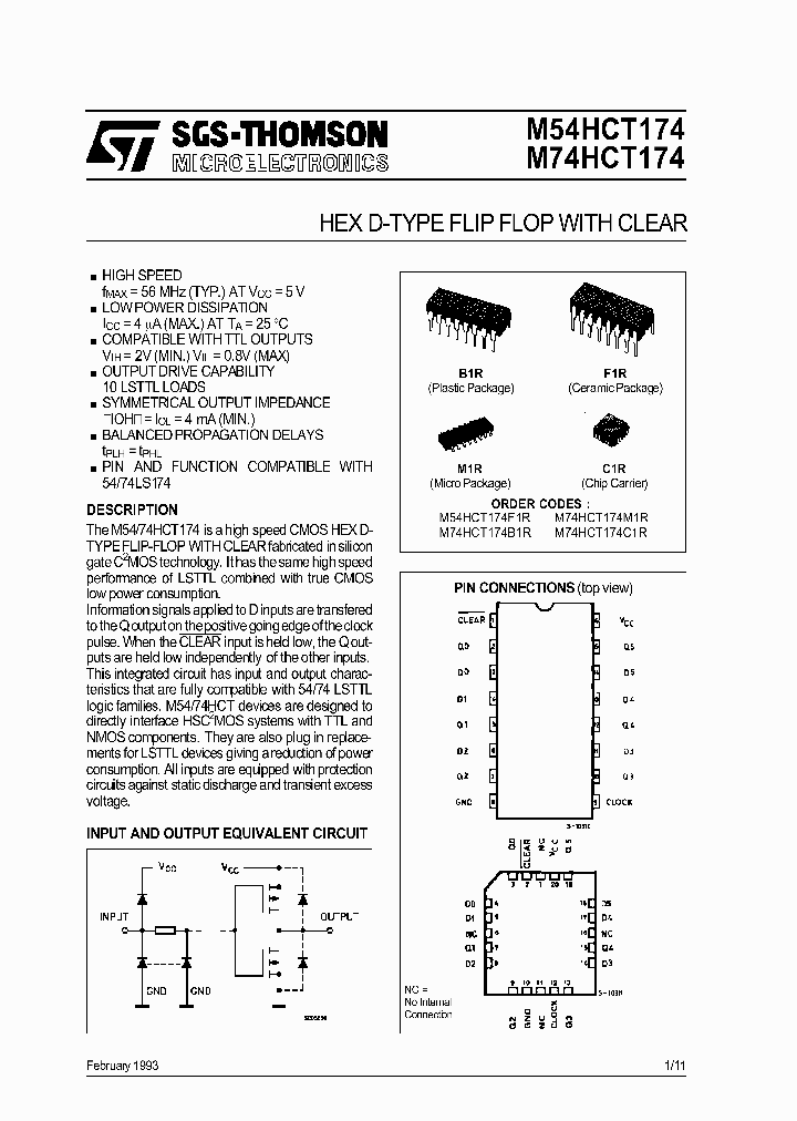 M74HCT174_288144.PDF Datasheet
