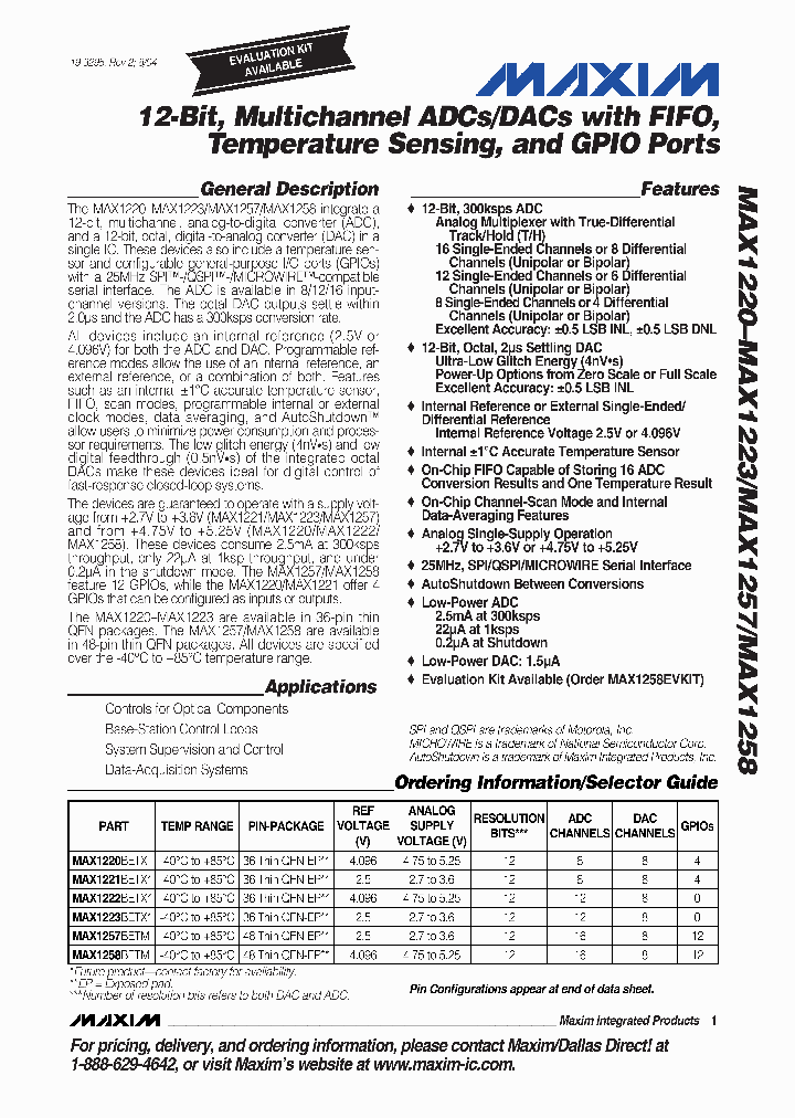 MAX1258_293401.PDF Datasheet
