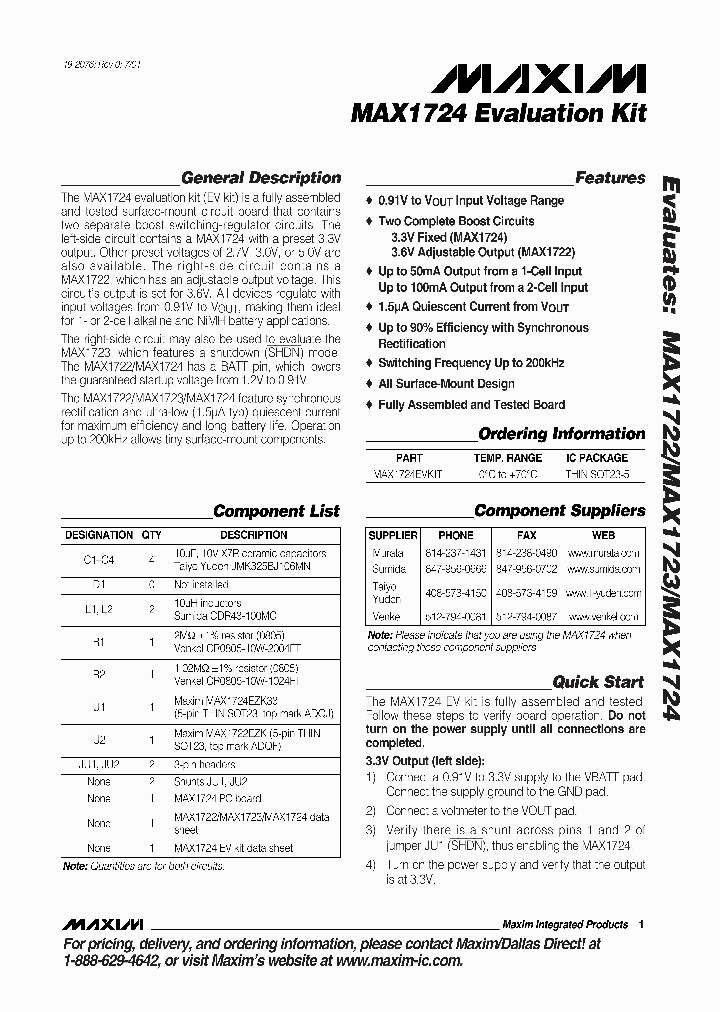 MAX1724EVKIT_296710.PDF Datasheet