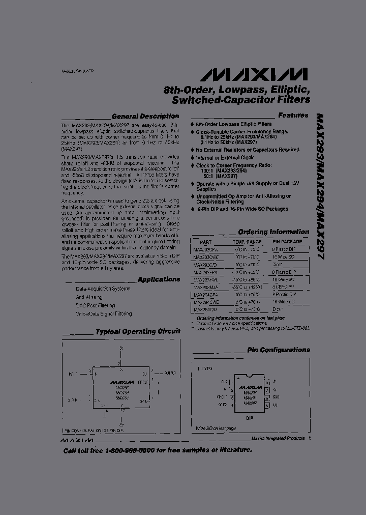 MAX293_46859.PDF Datasheet