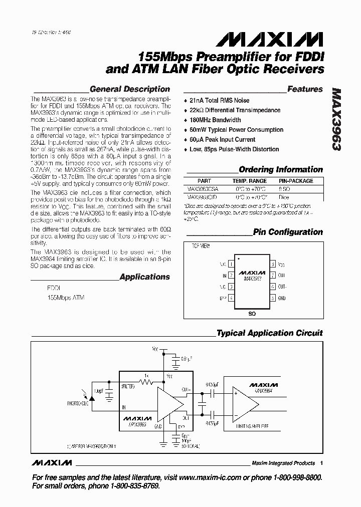 MAX3963_274323.PDF Datasheet