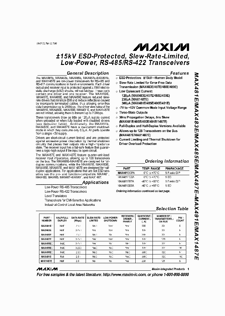 MAX487_9168.PDF Datasheet