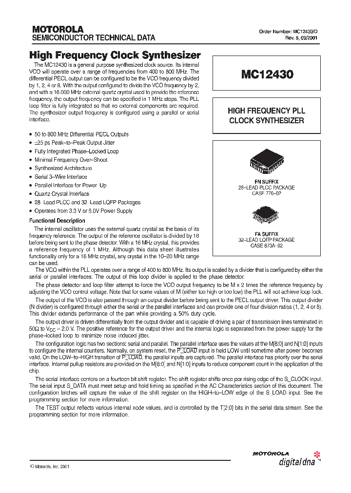 MC12430_295188.PDF Datasheet