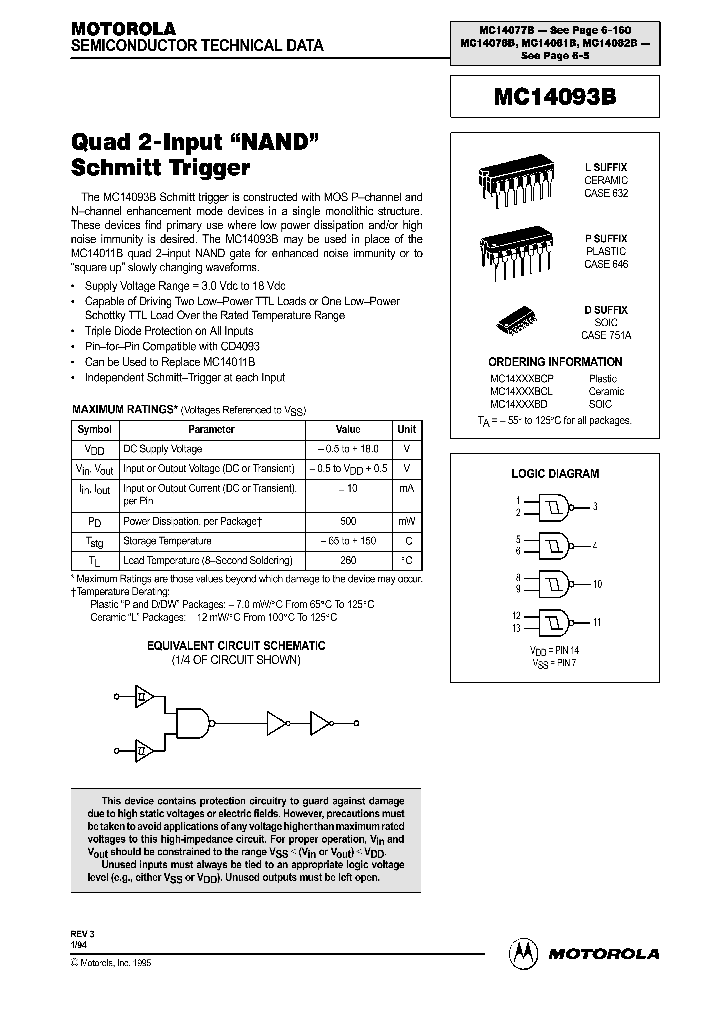 MC14093BCL_125882.PDF Datasheet