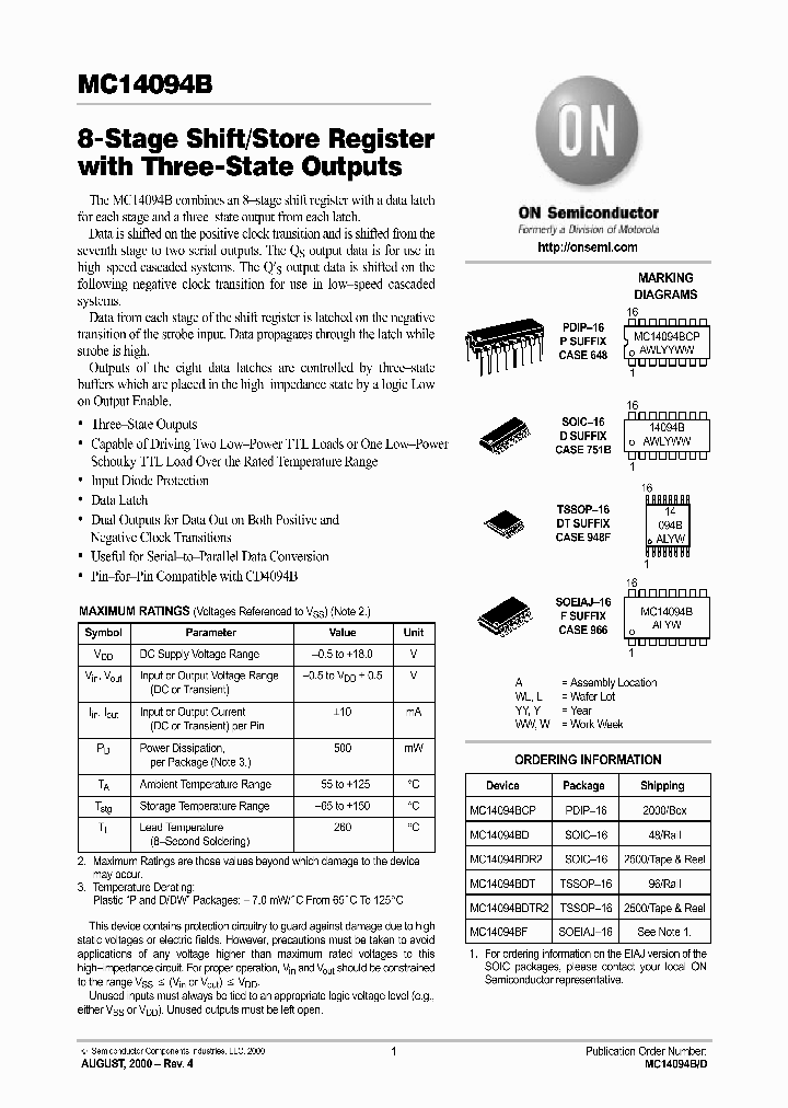 MC14094BCPNBSP_278559.PDF Datasheet