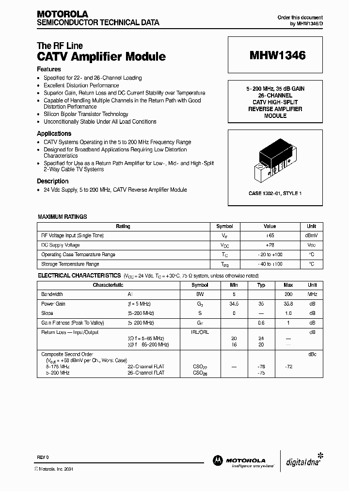 MHW1346_290853.PDF Datasheet