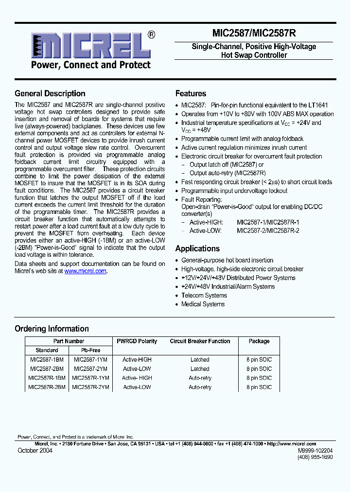 MIC2587_299184.PDF Datasheet