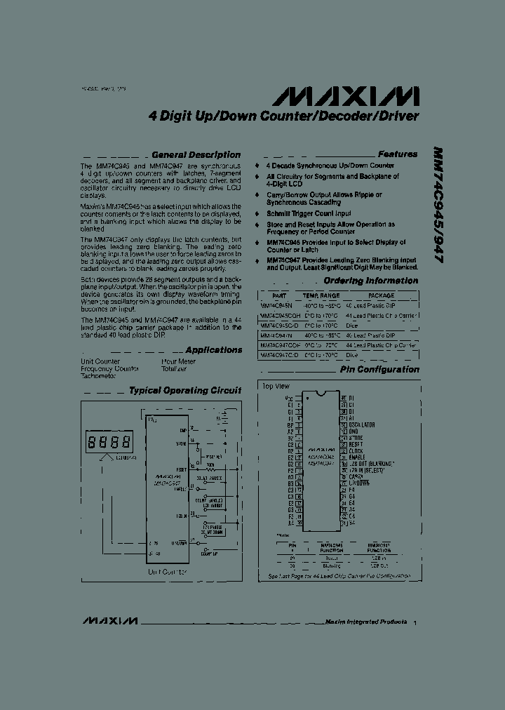 MM74C945_103206.PDF Datasheet