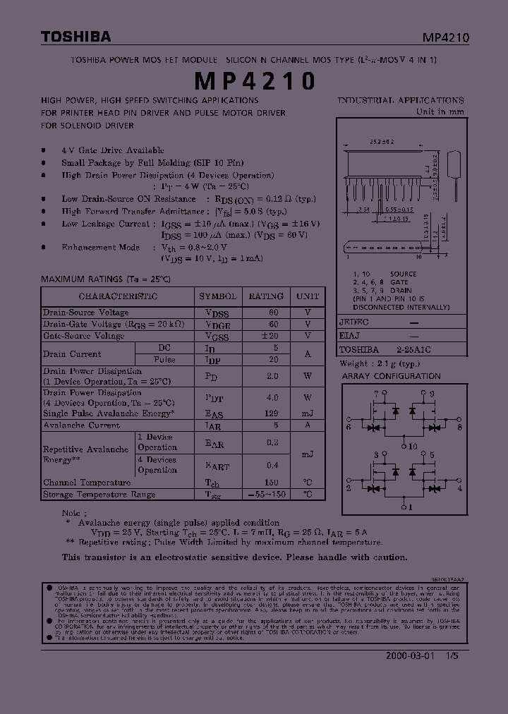 MP4210_292263.PDF Datasheet