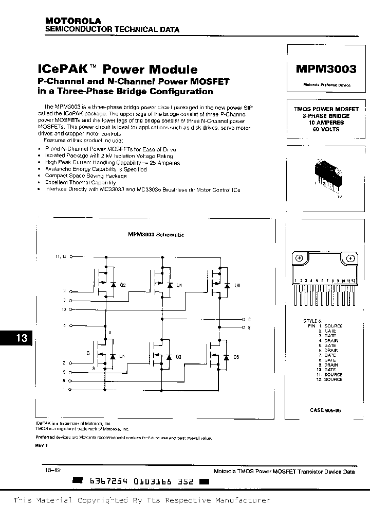 MPM3003_296255.PDF Datasheet