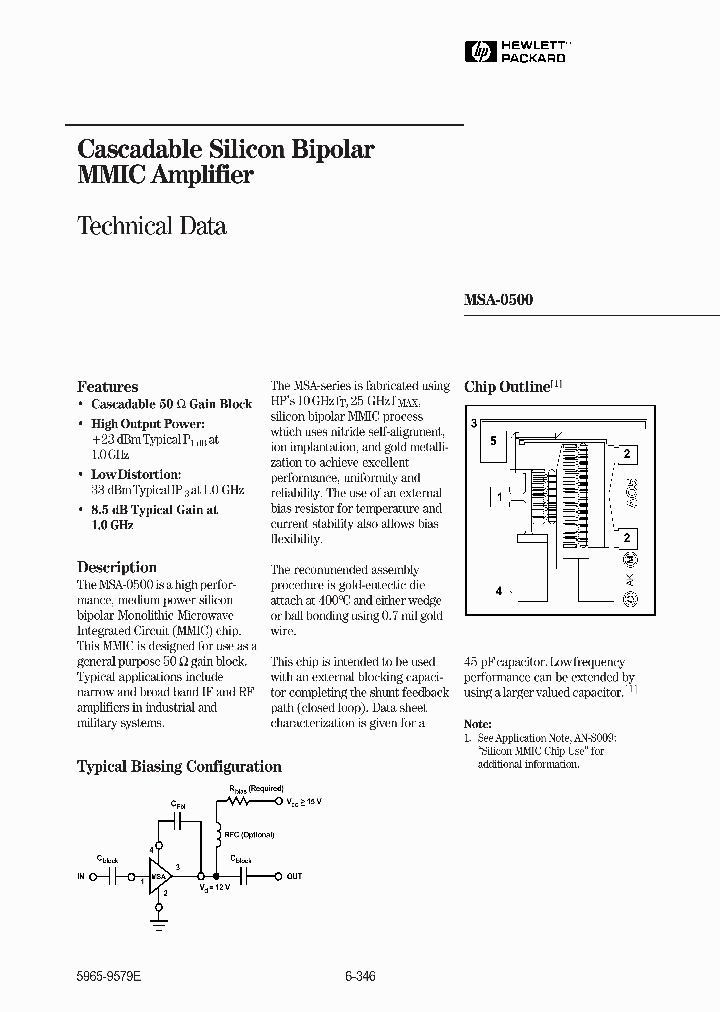 MSA-0500_275469.PDF Datasheet