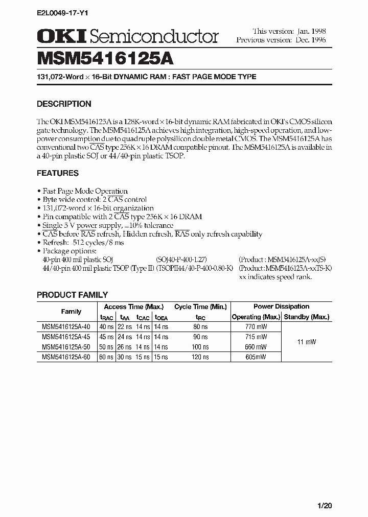 MSM5416125A_236044.PDF Datasheet