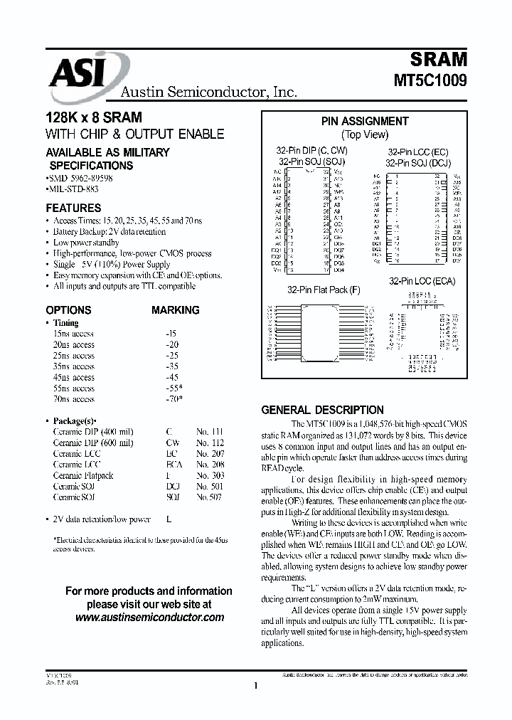 MT5C1009_281107.PDF Datasheet