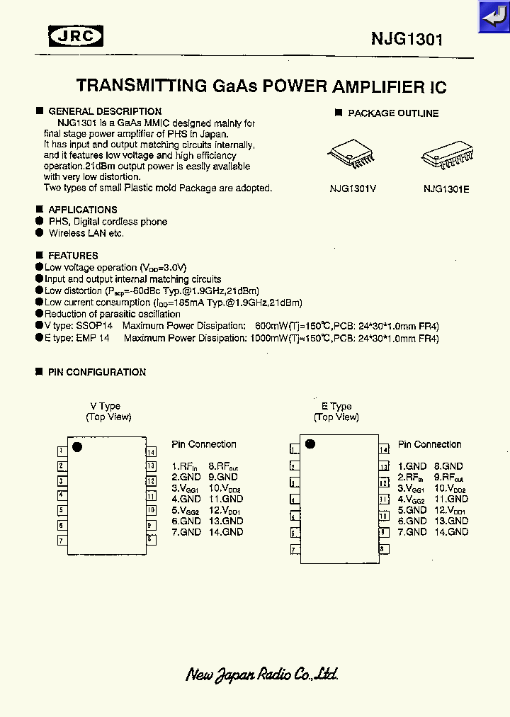 NJG1301_290350.PDF Datasheet