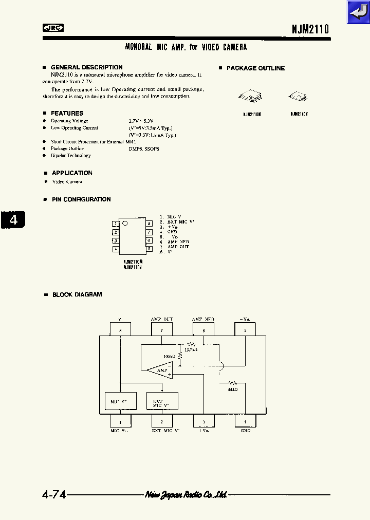 NJM2110_282284.PDF Datasheet