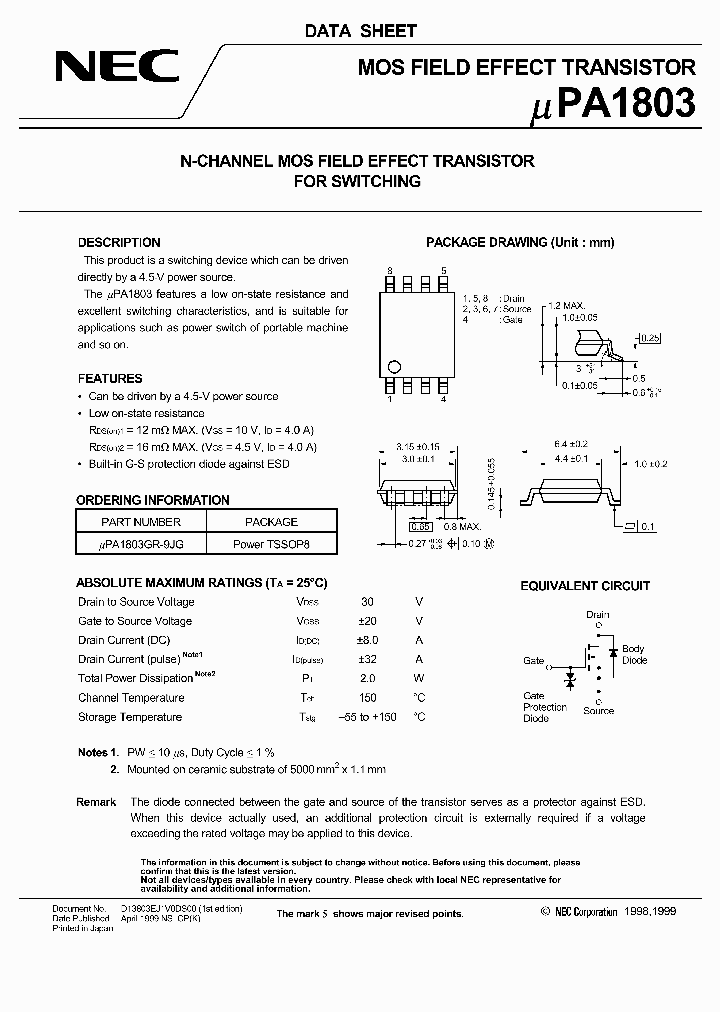 UPA1803_128886.PDF Datasheet