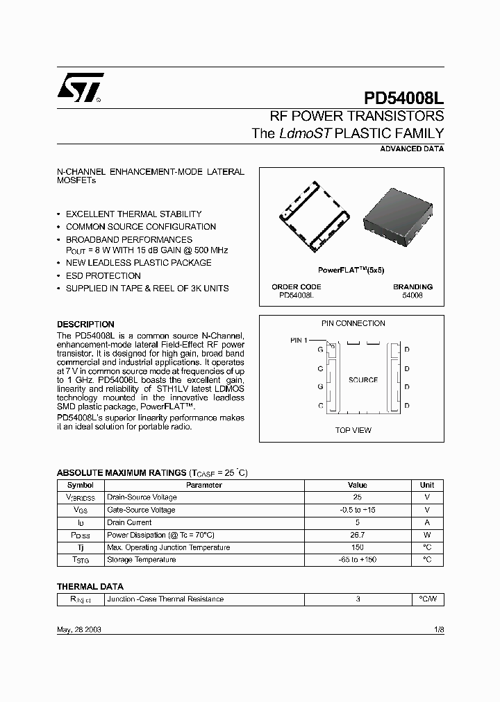 PD54008L_248316.PDF Datasheet